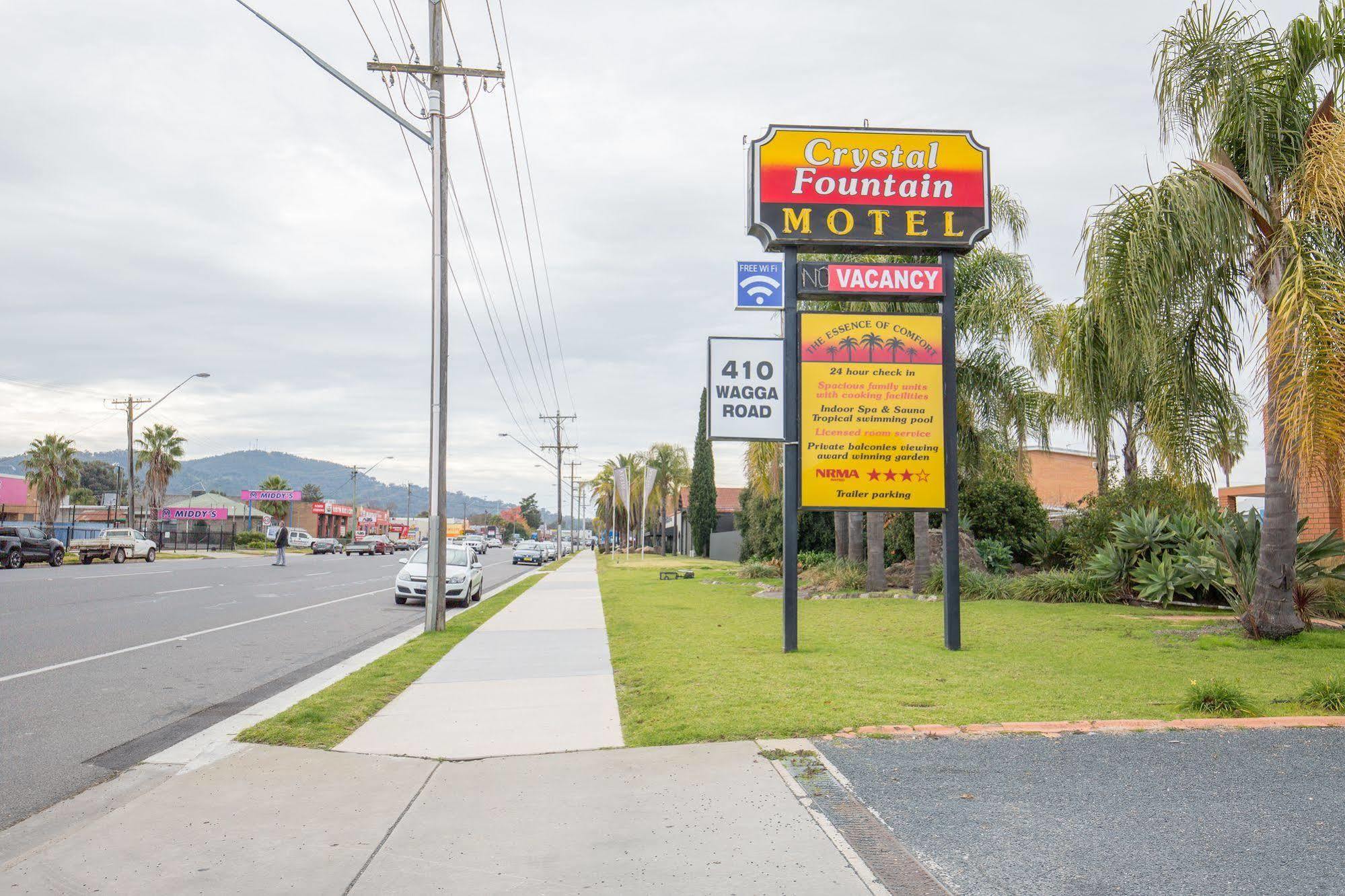 Crystal Fountain Motel Albury Exterior photo