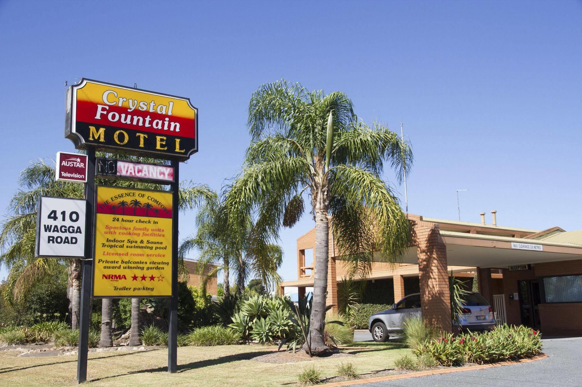 Crystal Fountain Motel Albury Exterior photo